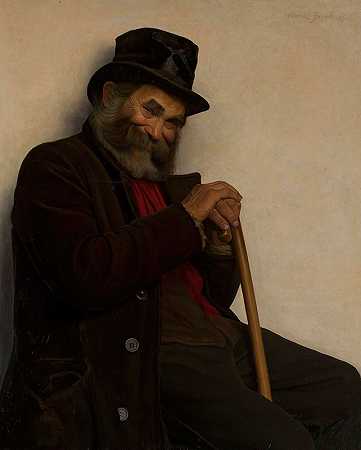 亨利克·格隆贝基的《巴特·奥米耶·斯托西克肖像》
