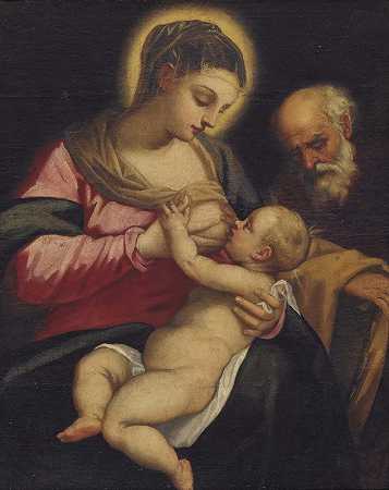 《神圣家族》（Domenico Tintoretto）