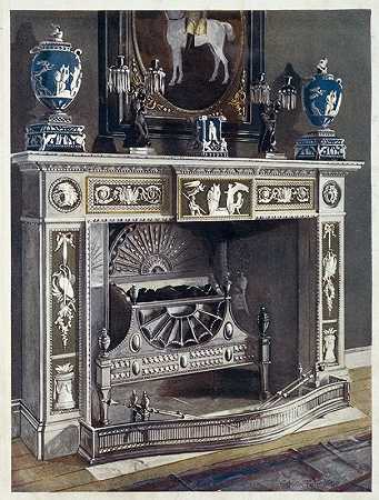 埃德温·弗利的《威奇伍德·弗拉克斯曼烟囱画》
