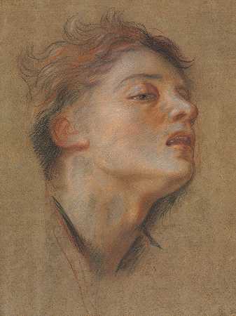 安托万·科佩尔的《一个年轻人的头像》