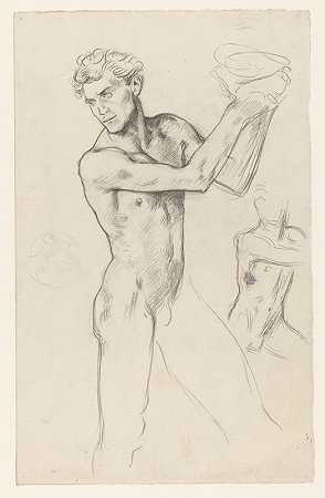 理查德·尼古拉·罗兰·霍斯特的《裸体站立》