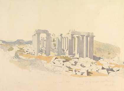 托马斯·哈特利·克罗梅克的《巴萨阿波罗神庙》