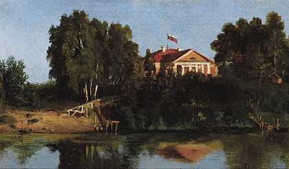 瓦西里·德米特里耶维奇·波列诺夫的《带房子的风景》
