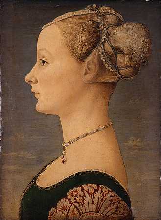 Piero del Pollaiolo的《女孩肖像》