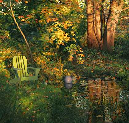 斯科特·普里尔的《秋天的后院》