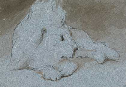 乔治·琼斯（George Jones）的《一头雄狮，躺着半面向右》