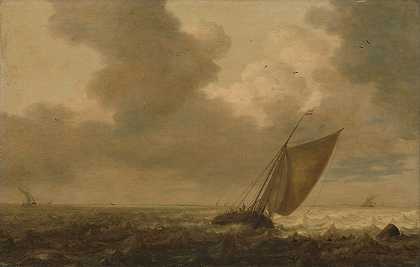 长老彼得·穆利埃的《风帆中的渔船》