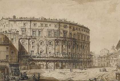 “罗马马塞勒斯剧院，威廉·帕罗特的乔瓦尼·巴蒂斯塔·皮拉内西的作品