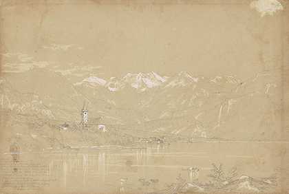 约翰·威廉·卡西利尔的《布里恩茨湖》