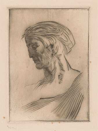威廉·范·科尼恩堡的《无名男子肖像》