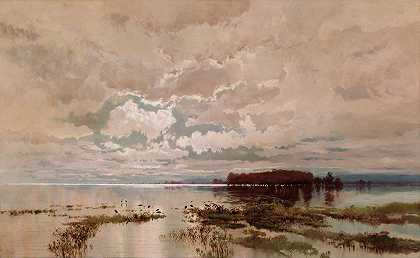 威廉·查尔斯·皮格尼特（William Charles Piguenit）的《1890年达令河洪水》