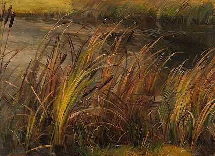 克里斯蒂安·弗里德里希·吉尔的《秋天的芦苇》