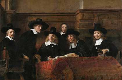 伦勃朗·范·里恩（Rembrandt van Rijn）的《德雷珀斯行会的采样官员》