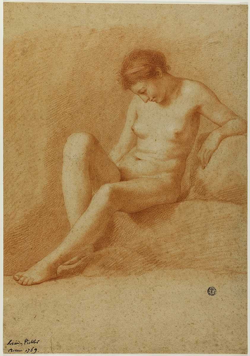 安东尼奥·皮克勒的《坐着的裸女》