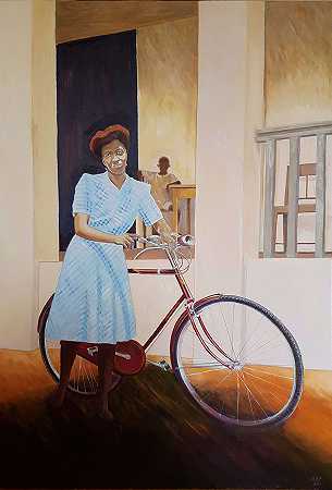 阿瑟·蒂莫西的《Adeline S自行车》