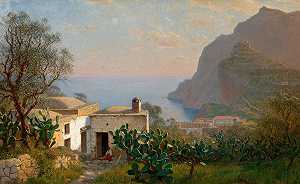 威廉·斯坦利·哈塞尔廷的《卡普里风景》