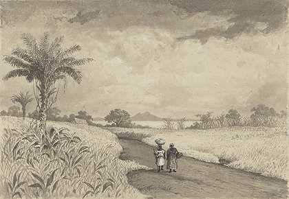 米歇尔·让·卡扎本的《通往沥青湖之路》