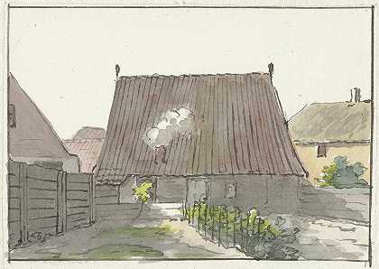 Pieter Bartholomeusz的《带后院的房子》