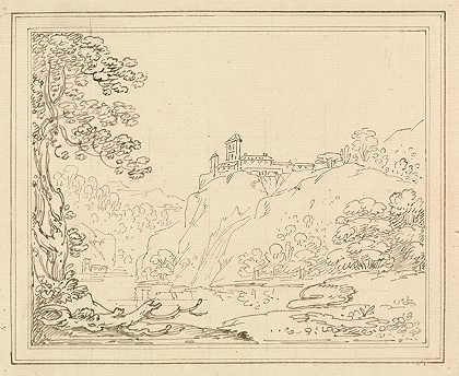 约瑟夫·法林顿的《河上悬崖上的宫殿》