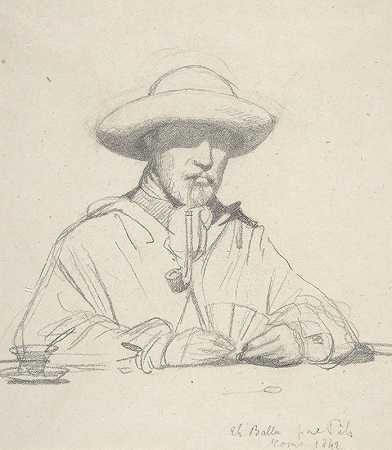 伊西多尔·皮尔斯的《泰奥多尔·巴鲁肖像》