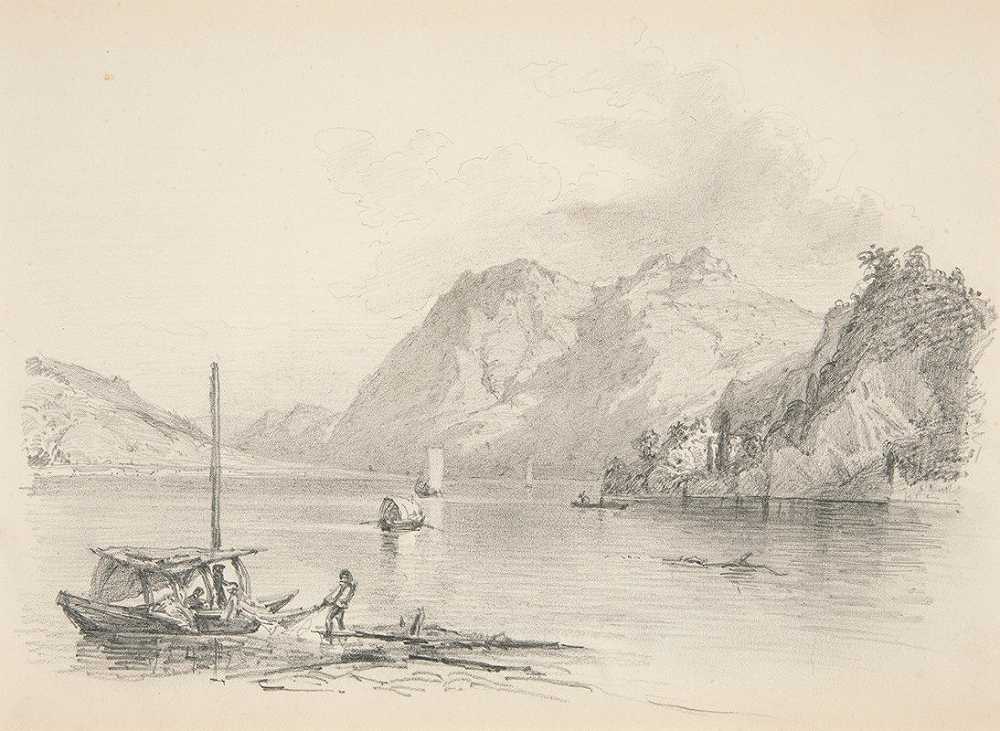 约翰·辛格·萨金特的《山湖》