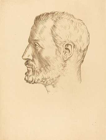 阿尔方斯·勒格罗斯的《男人的头（泰特·d’homme）III》