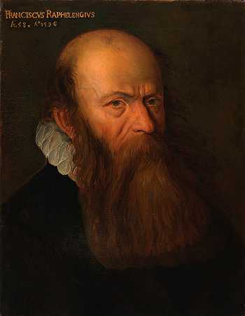 阿尔伯特·蒂斯的《Portret van Franciscus Raphelengius》