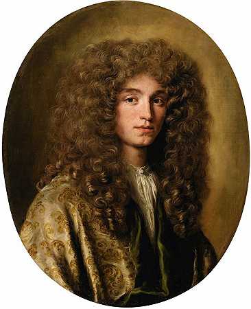 雅各布·费迪南德·沃特的《戴假发的男人的肖像》