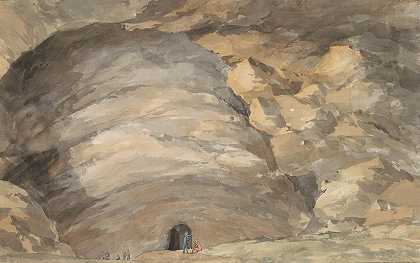 《Exterieur van grot Santa Maria Capella》作者：亚伯拉罕·路易斯·鲁道夫·杜克罗斯