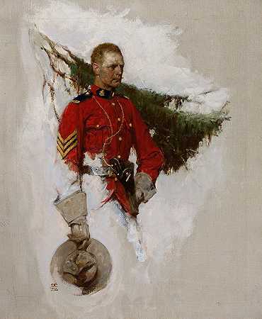 迪恩·康威尔的《加拿大骑兵》