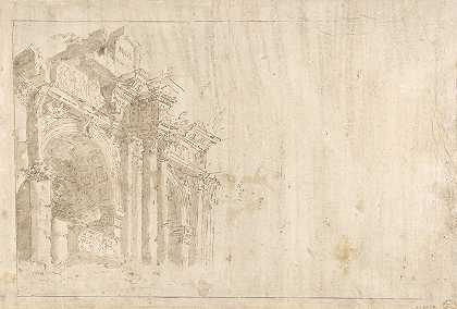 弗朗西斯科·瓜尔迪的《罗马废墟》