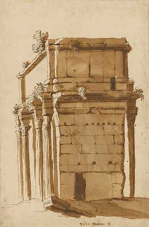 “塞普蒂米乌斯·塞维鲁斯的拱门，罗马，科内利斯·范·波伦布尔著