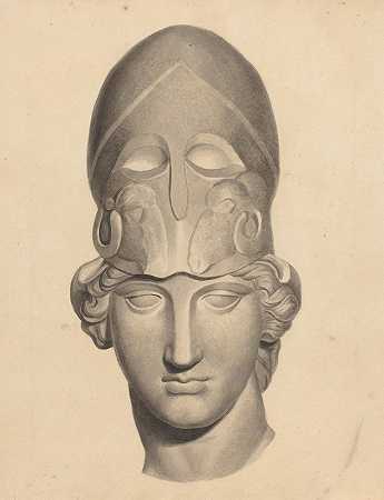 约翰·弗拉克斯曼的《戴头盔的古董头》