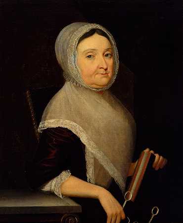 亨利·本布里奇《玛丽·卡斯伯特夫人肖像》
