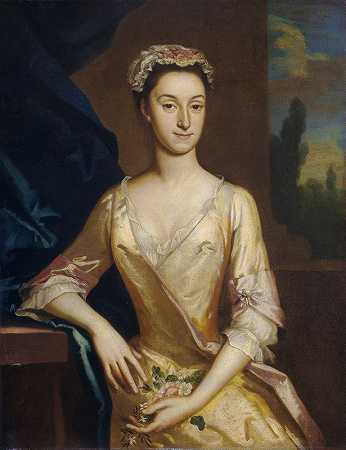 约瑟夫·海莫尔的《女士肖像》