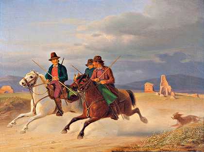 Jørgen Sonne的《三个骑马营地》