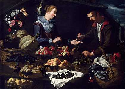 Giacomo Legi的《水果市场》