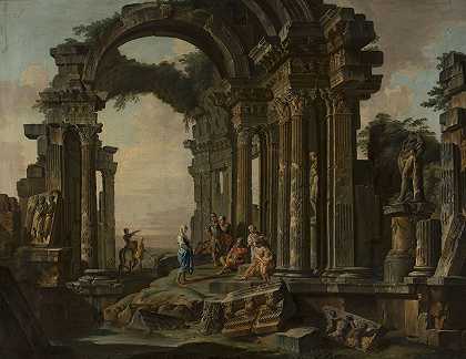 乔瓦尼·保罗·帕尼尼的《罗马废墟》
