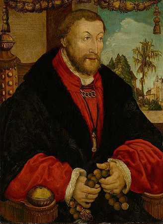 巴托洛梅奥·维瓦里尼的《沃尔夫冈肖像，帕拉廷伯爵》