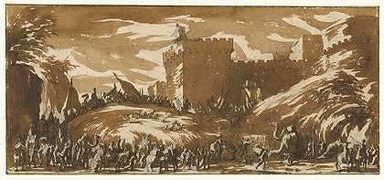 雅克·卡洛特的《离开城堡的军队》