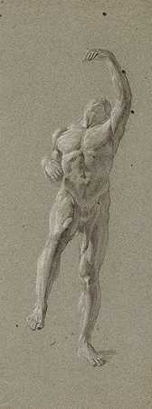 “Jean-Achilles Benouville的裸体男人研究