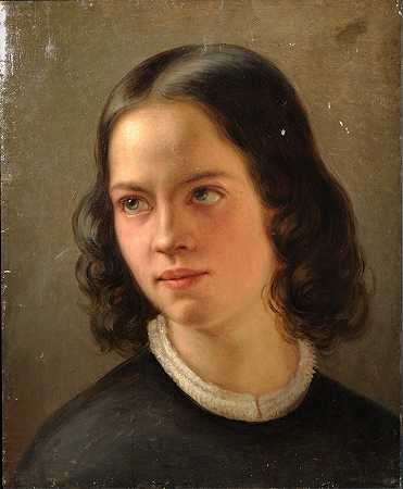 朱莉·威廉明·哈根·施瓦兹的自画像