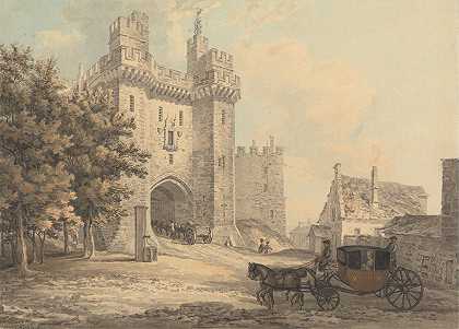 托马斯·赫恩的《兰开斯特城堡的大门》
