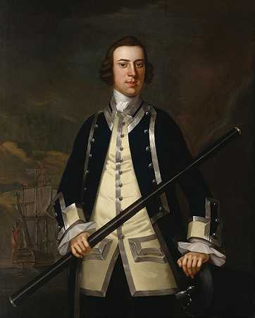 年轻的约翰·沃拉斯顿（John Wollaston the Younger）的《海军军官肖像》（Augustus Keppel）