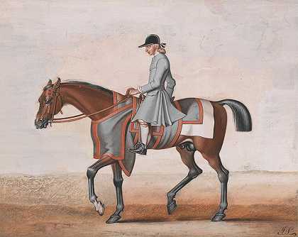 “戈多芬勋爵的白足，一匹非常著名的马，从未被詹姆斯·西摩打败过