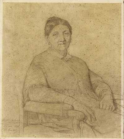 “帕奇尼夫人的肖像，帕顿的母亲，亚历山大·卡巴内尔