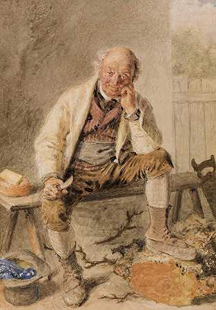 威廉·亨利·亨特的《木匠的午餐》