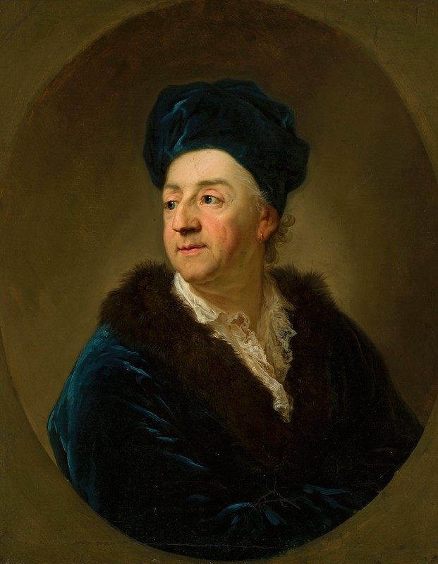 安东·格拉夫（Anton Graff）的《约翰·N·沙夫哥茨（Johann N.Schaffgotsch）穿着睡衣的肖像》