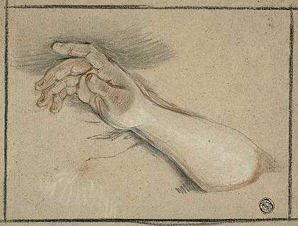 Antoine Coypel的《手与前臂》