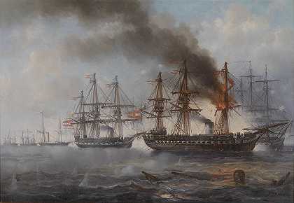 约瑟夫·卡尔·贝托尔德·普特纳的《赫尔戈兰海战》